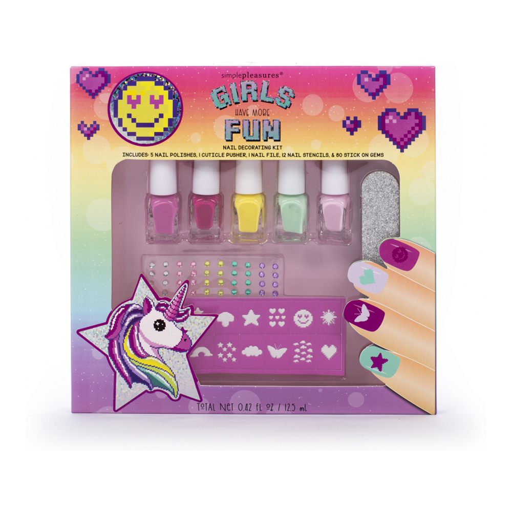 'Gamer Girl' Nails Set