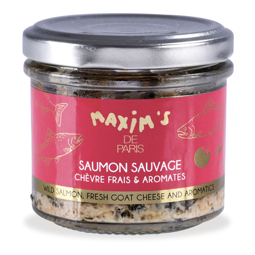 Tartinable saumon sauvage chèvre frais et aromates