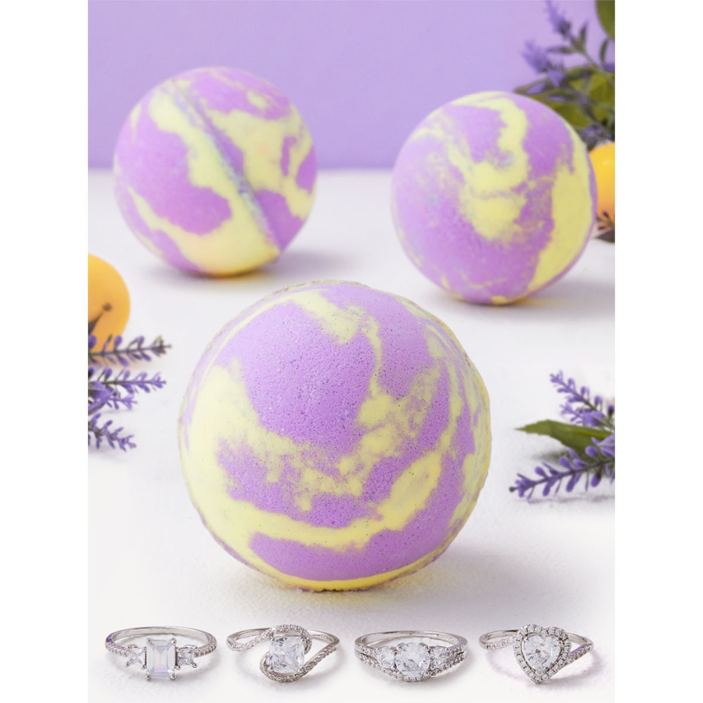 'Lavender Lemonade' Badbombe Set für Damen - 100 g