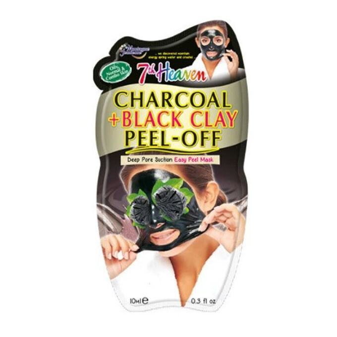 'Peel-Off Charcoal + Black Clay' Mask - 10 ml