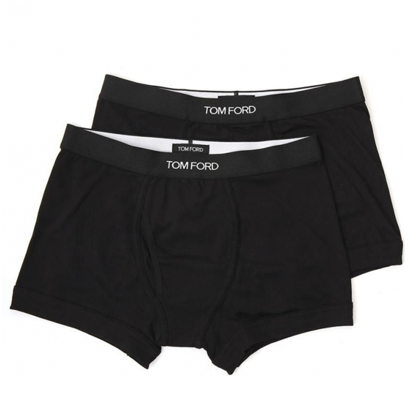 Men's 'Logo Waistband' Boxer Briefs - 2 Pieces