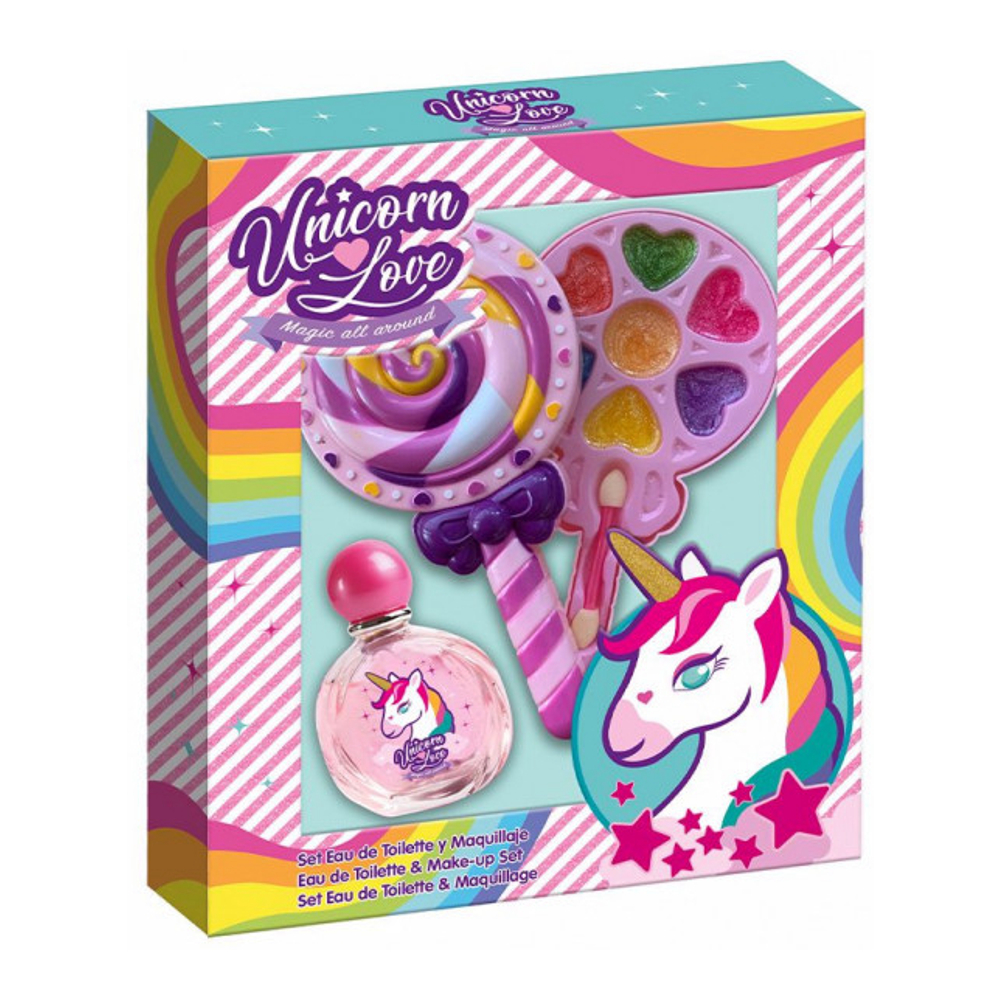 Set de maquillage 'Unicorn Love Piruleta' - 9 Pièces