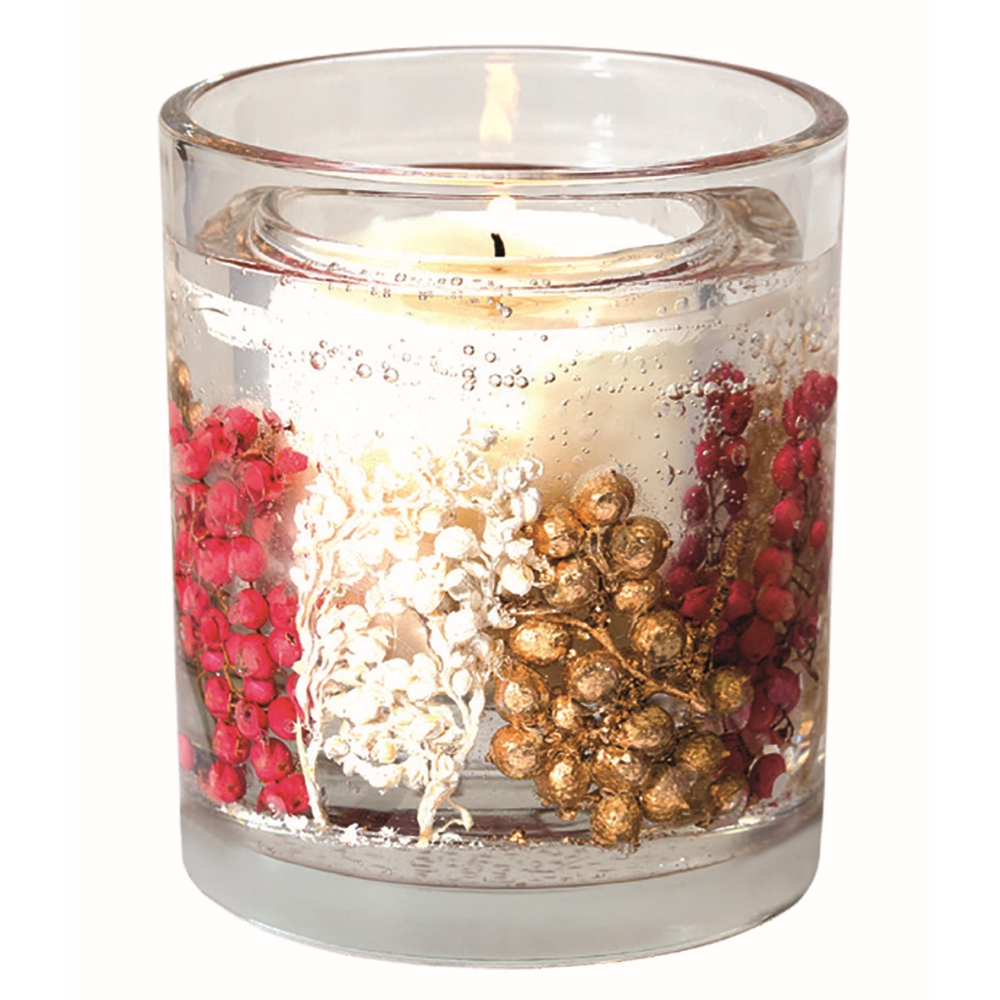 'Cranberry & Cassis' Gel Candle - 1.1 Kg