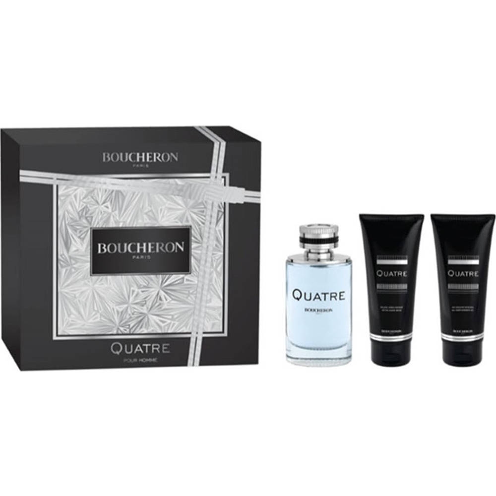 'Quatre Pour Homme' Perfume Set - 3 Pieces