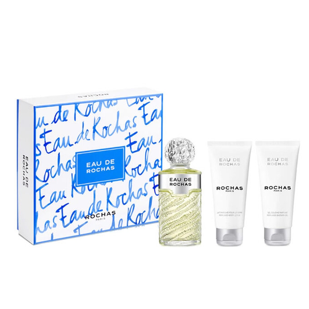 Coffret de parfum 'Eau de Rochas' - 3 Pièces