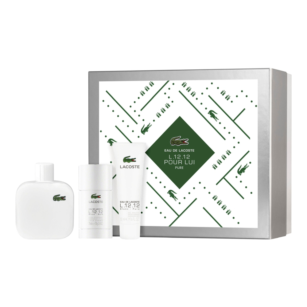 'Eau De Lacoste L.12.12 Pour Lui' Perfume Set - 3 Pieces