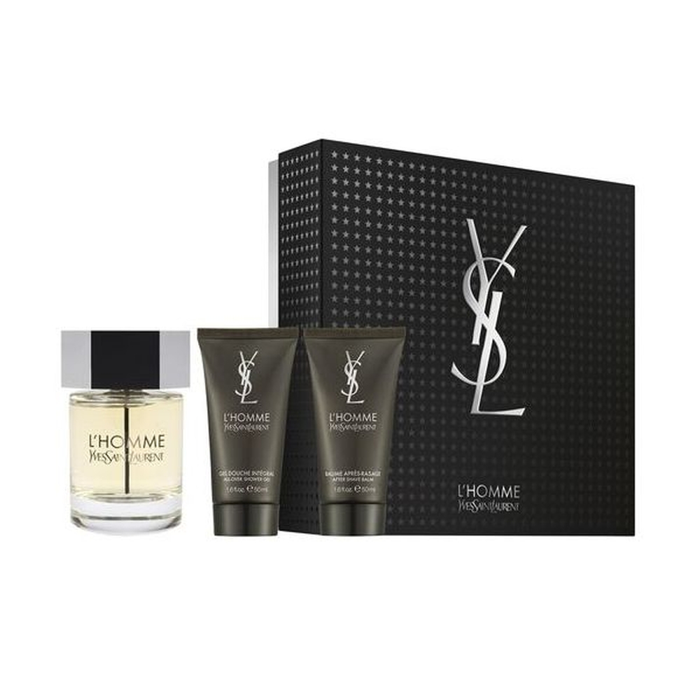 'L'Homme' Perfume Set - 3 Pieces