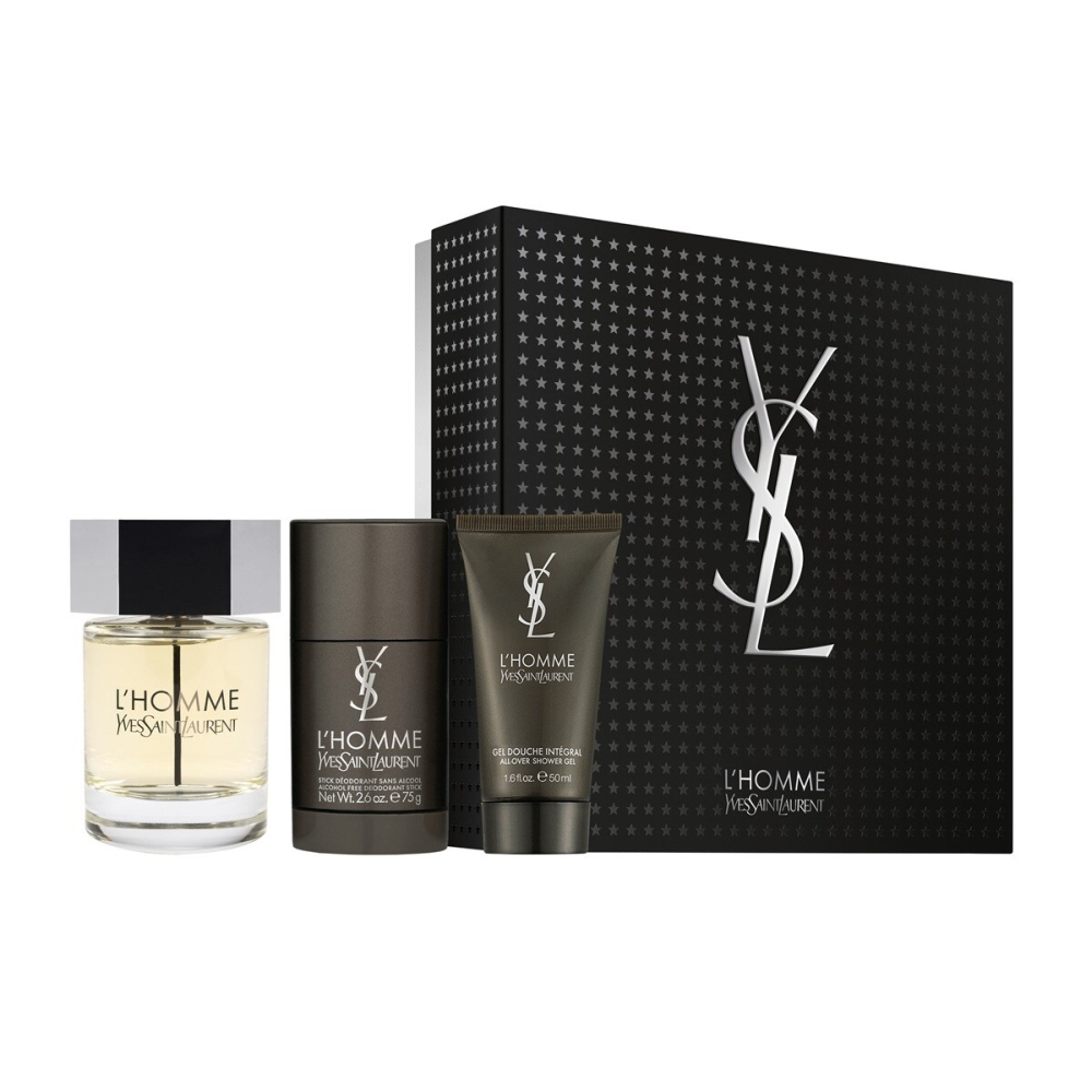 'L'Homme' Perfume Set - 3 Pieces