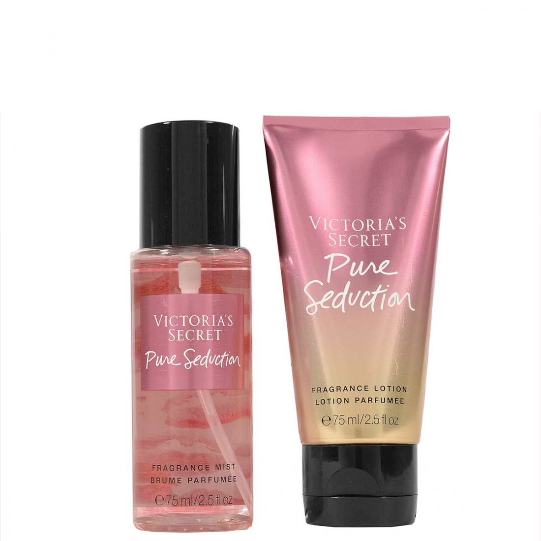 Body Mist Set 'Pure Seduction' - 75 ml, 2 Pieces