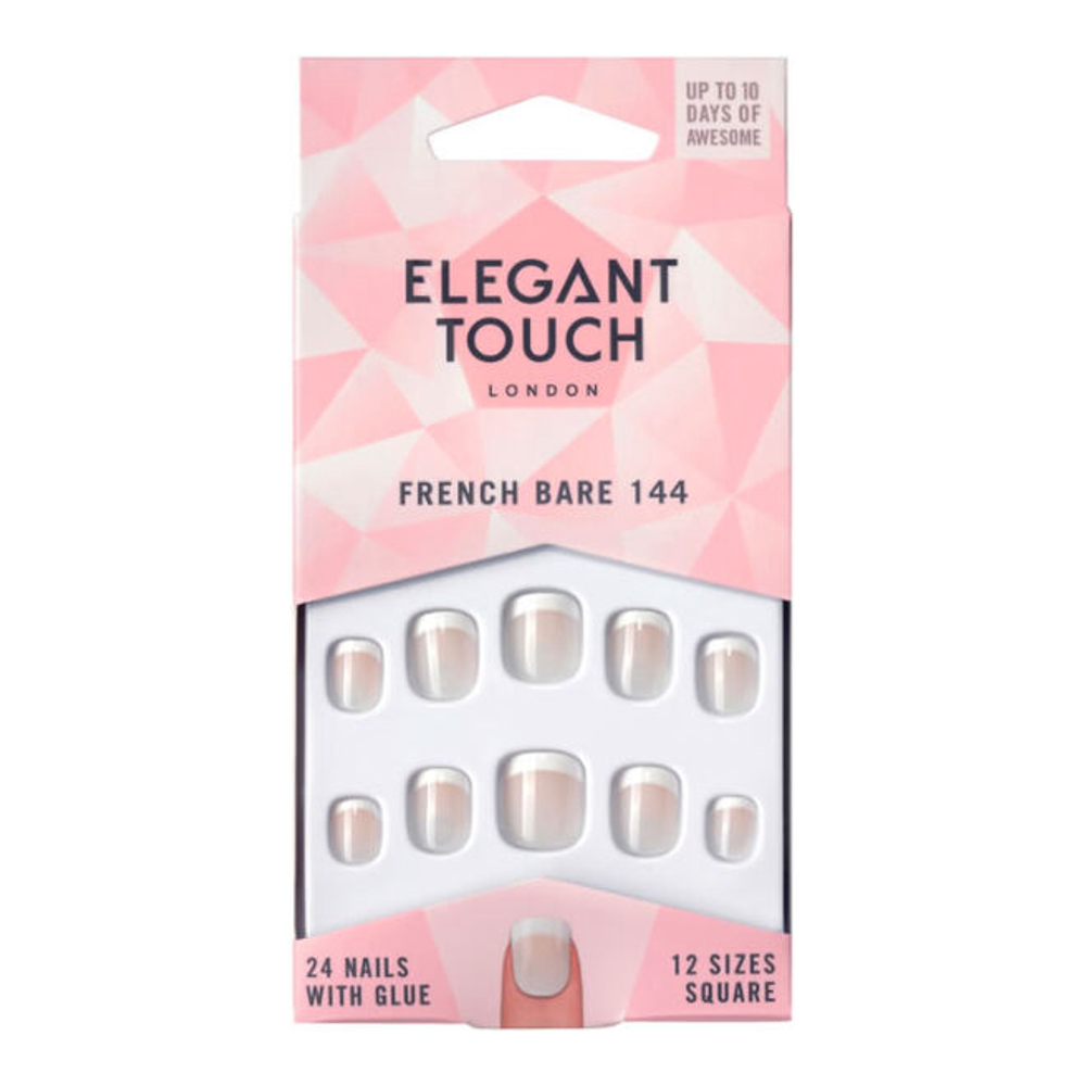 Faux Ongles 'French Bare' - 144 S