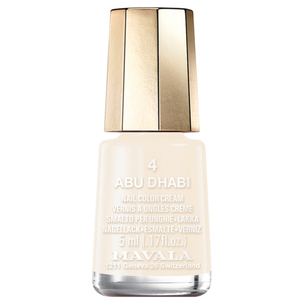 'Mini Colour' Nail Polish - 4 Abu Dhabi 5 ml