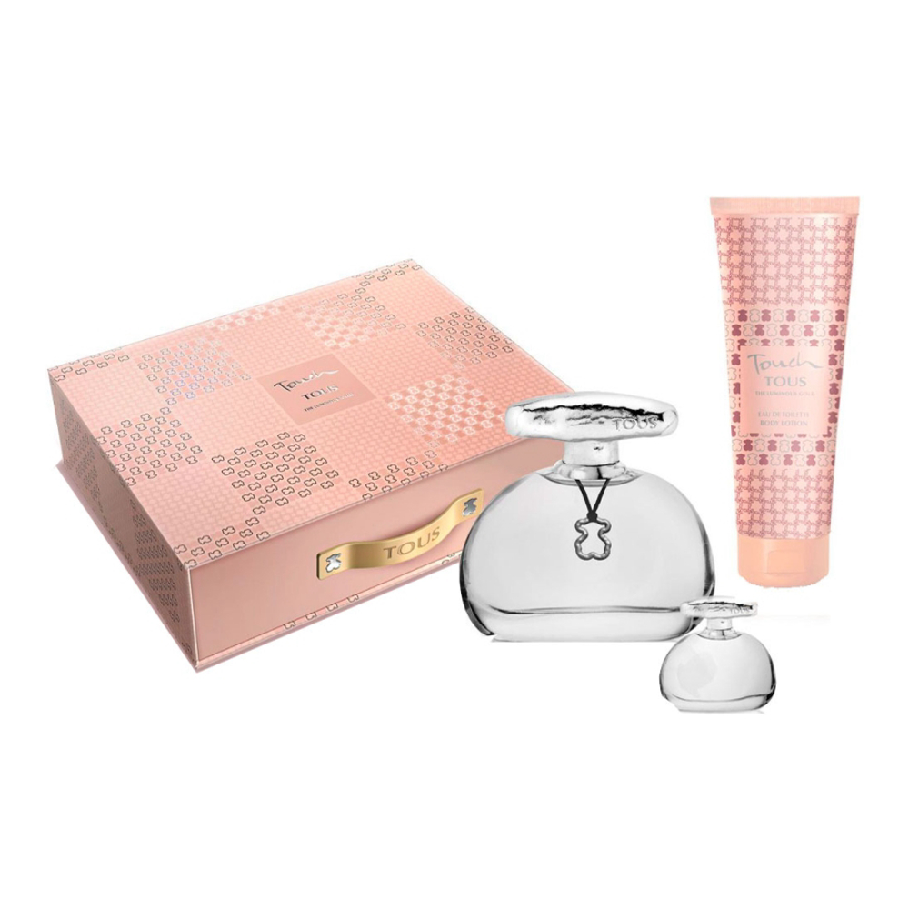 Coffret de parfum 'Touch The Luminous Gold' - 3 Pièces