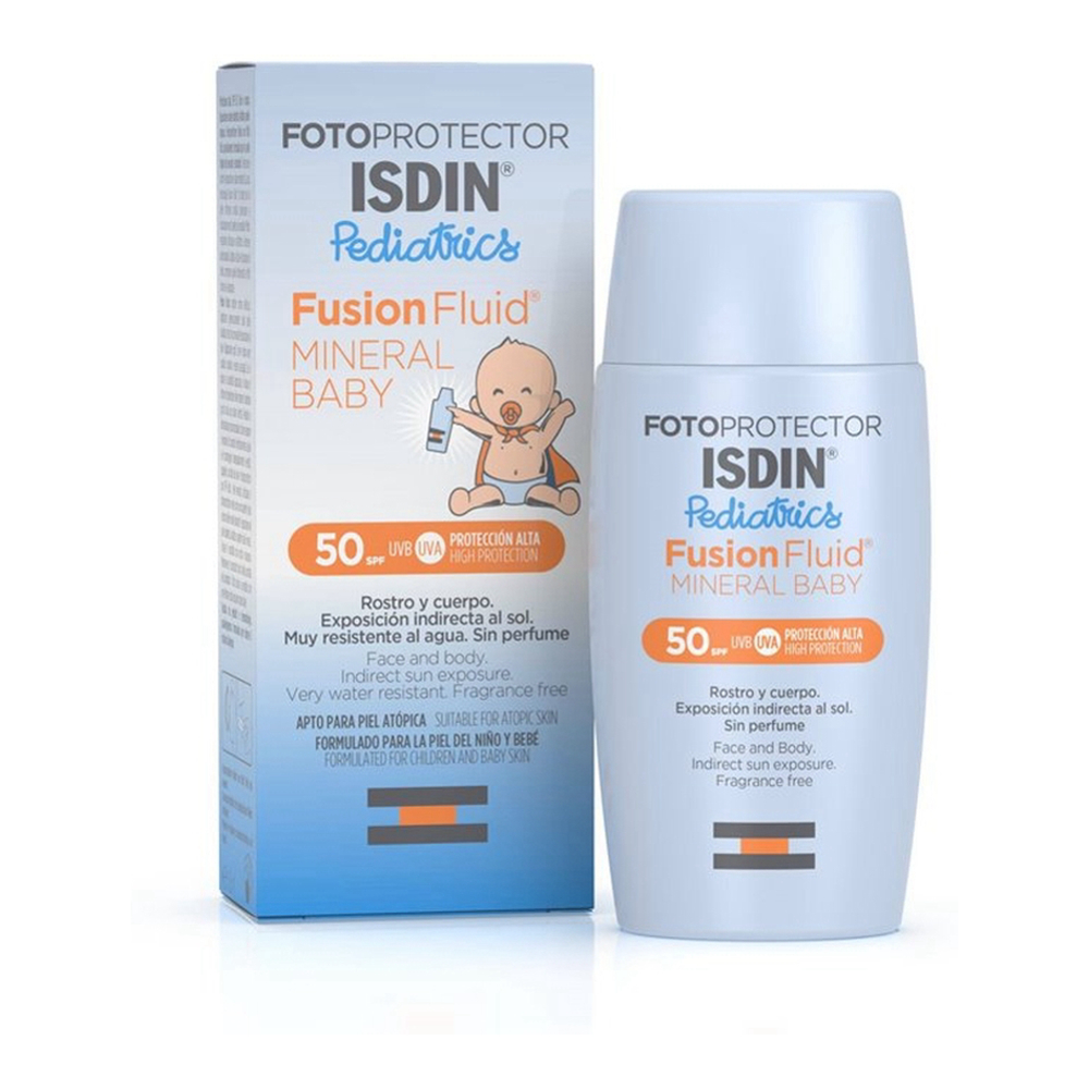 Fluide de fusion 'Fotoprotector Baby Mineral SPF50+' - 50 ml