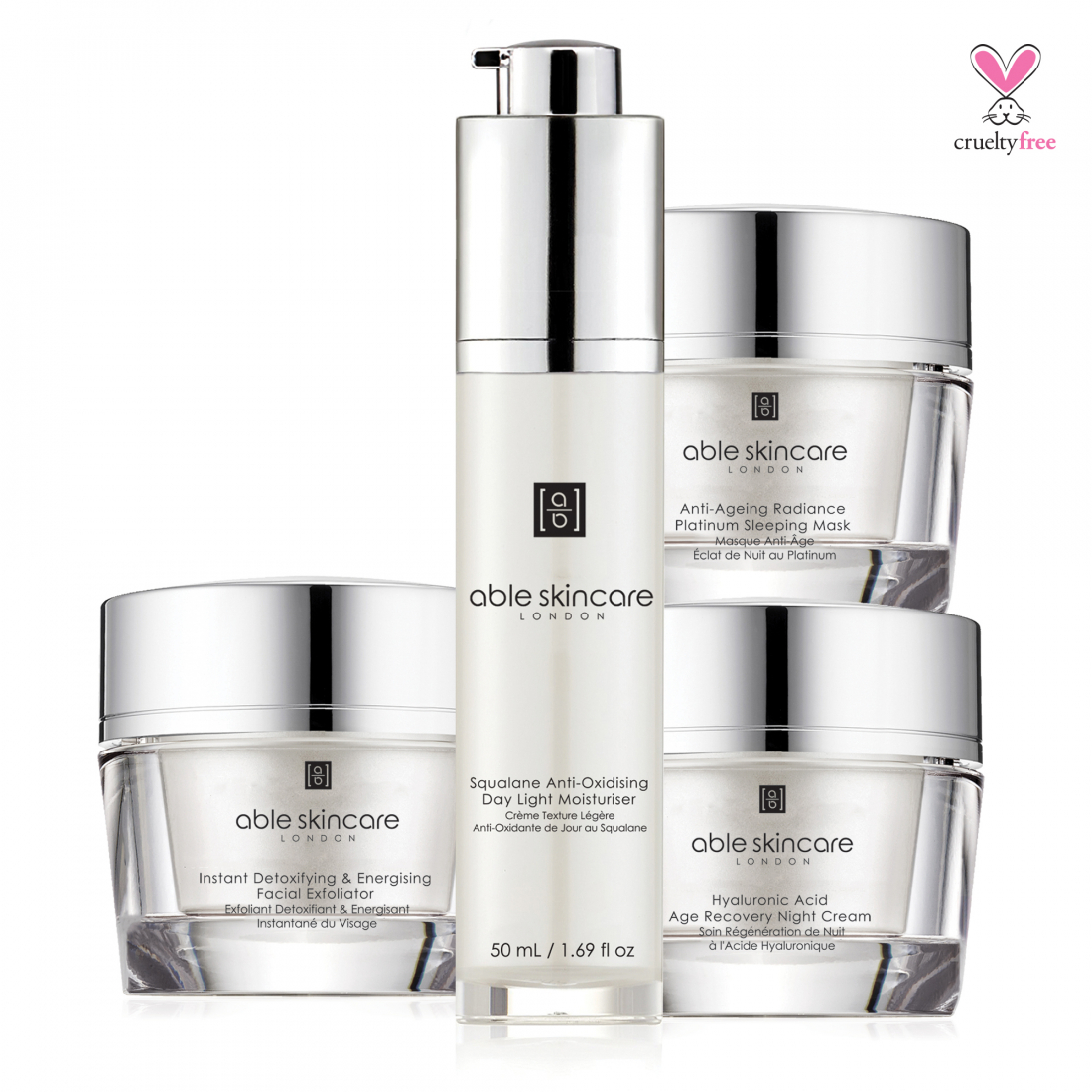 '4-step System Set' Moisturizing Cream - 4 Pieces