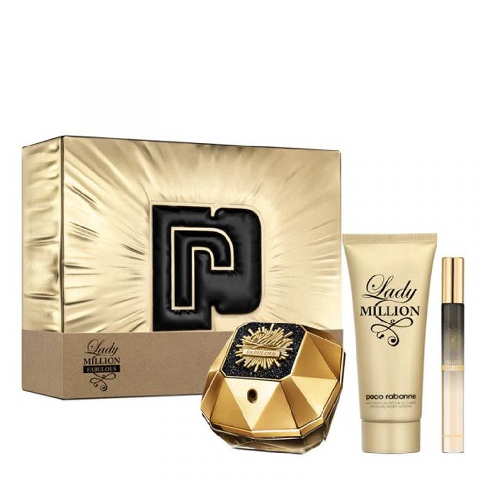 'Lady Million Fabulous' Perfume Set - 3 Pieces