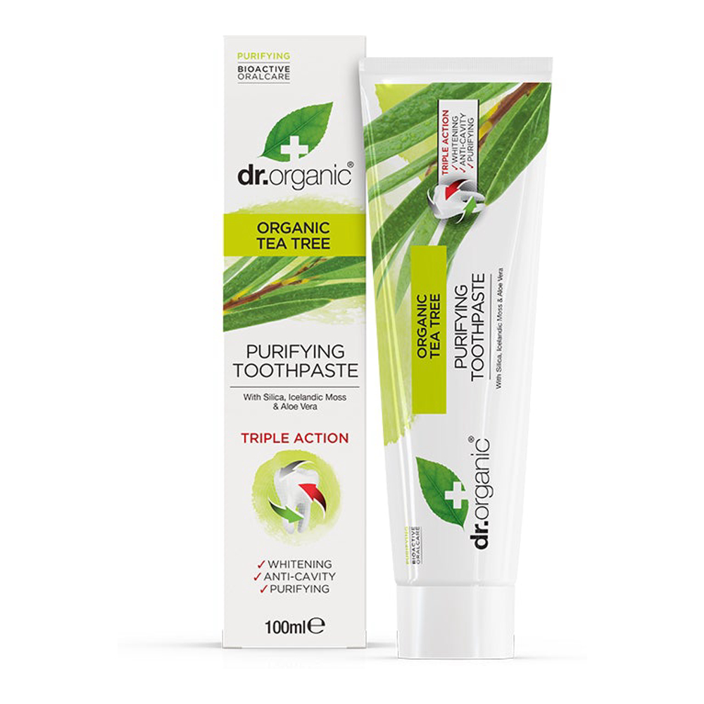 Dentifrice 'Bioactive Organic Tea Tree' - 100 ml