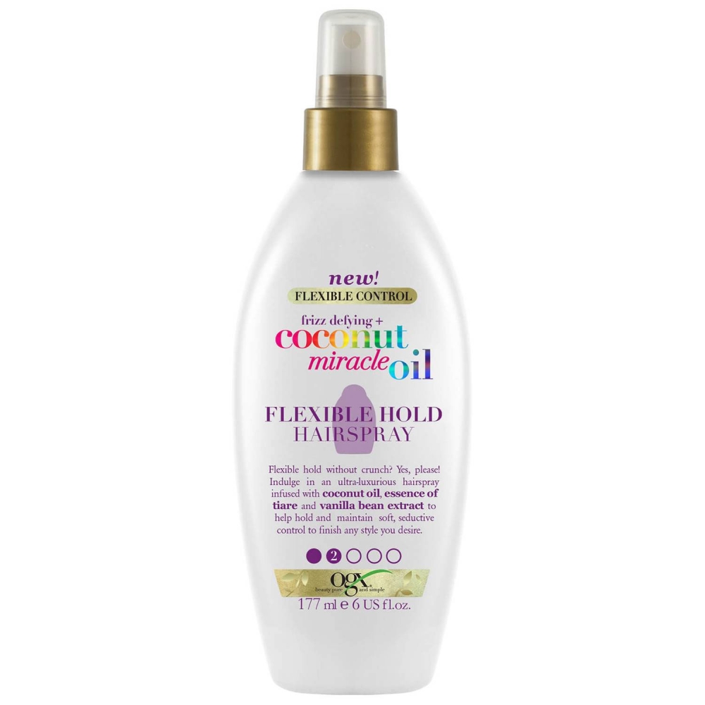 'Coconut Miracle Oil Flexible Hold' Hairspray - 177 ml