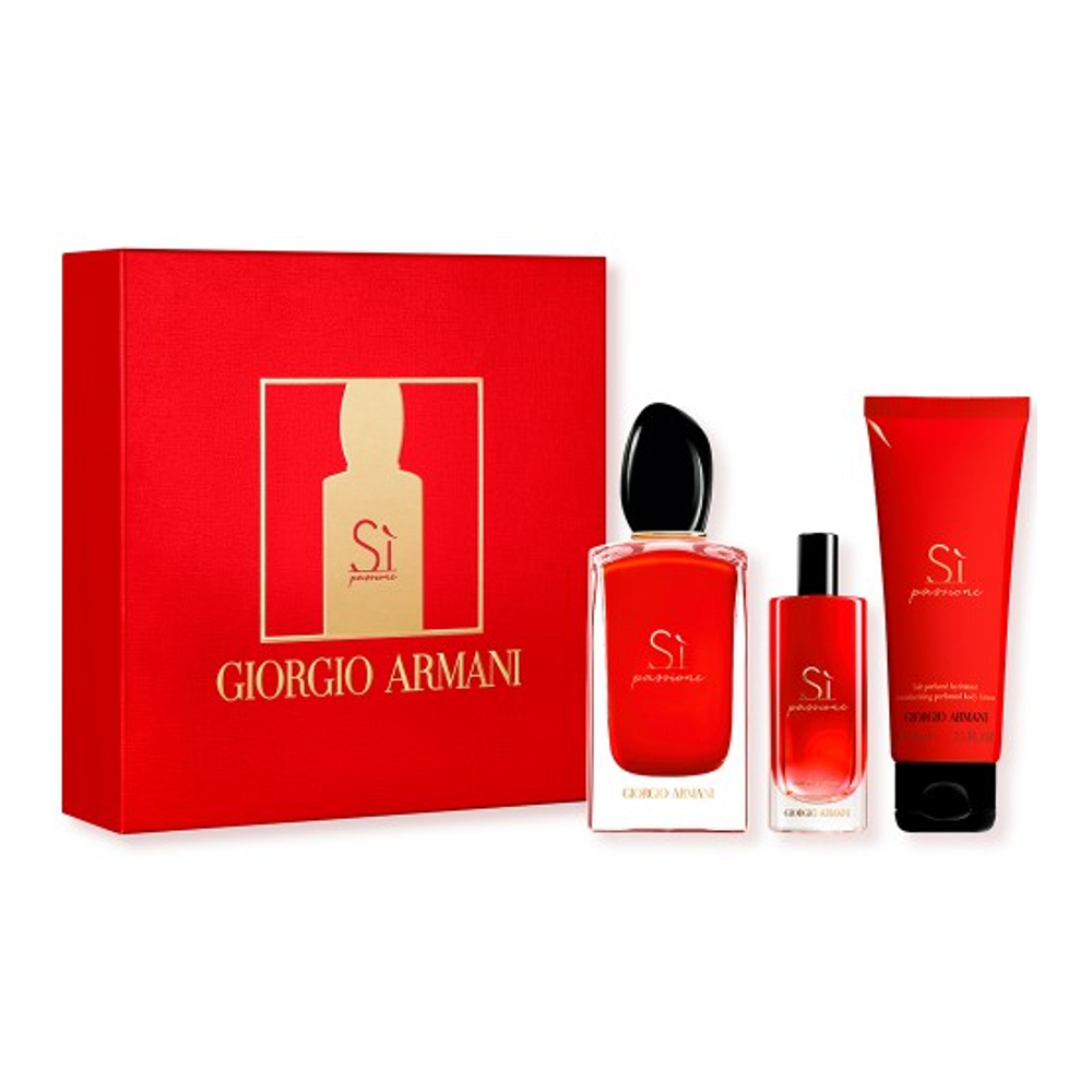 'Sì Passione' Coffret de parfum - 3 Pièces