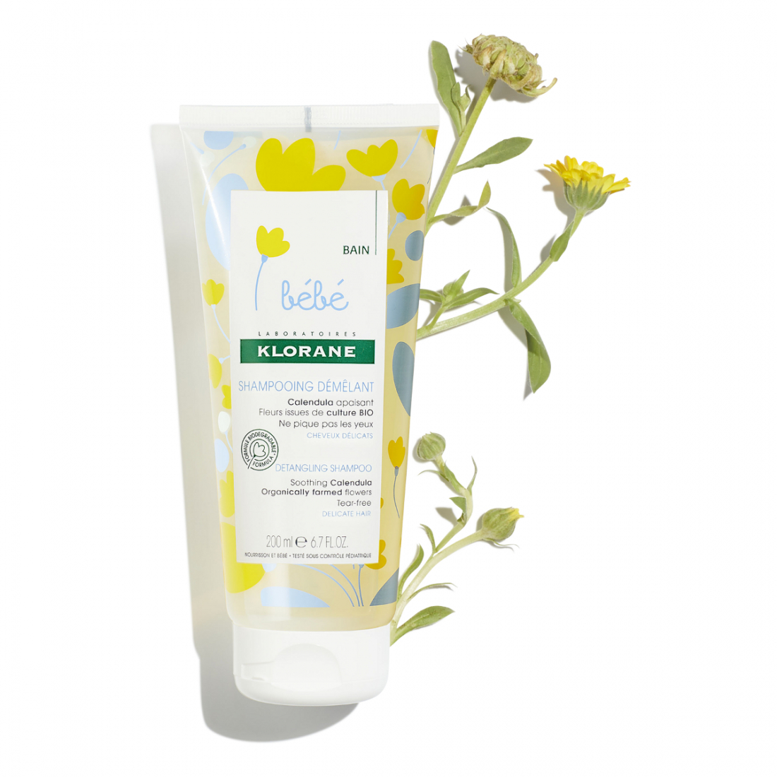 'Bébé Gel Lavant Doux au Calendula' - 200 ml