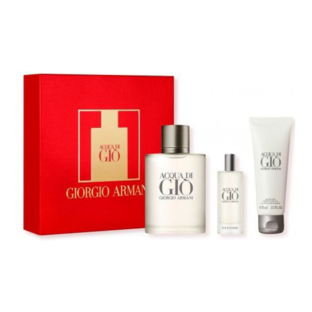 Coffret de parfum 'Acqua di Gio' - 3 Pièces