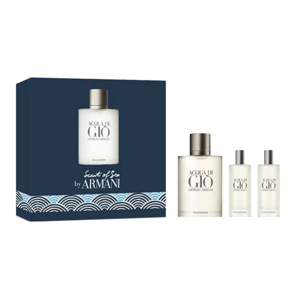 'Acqua di Gio' Perfume Set - 3 Pieces