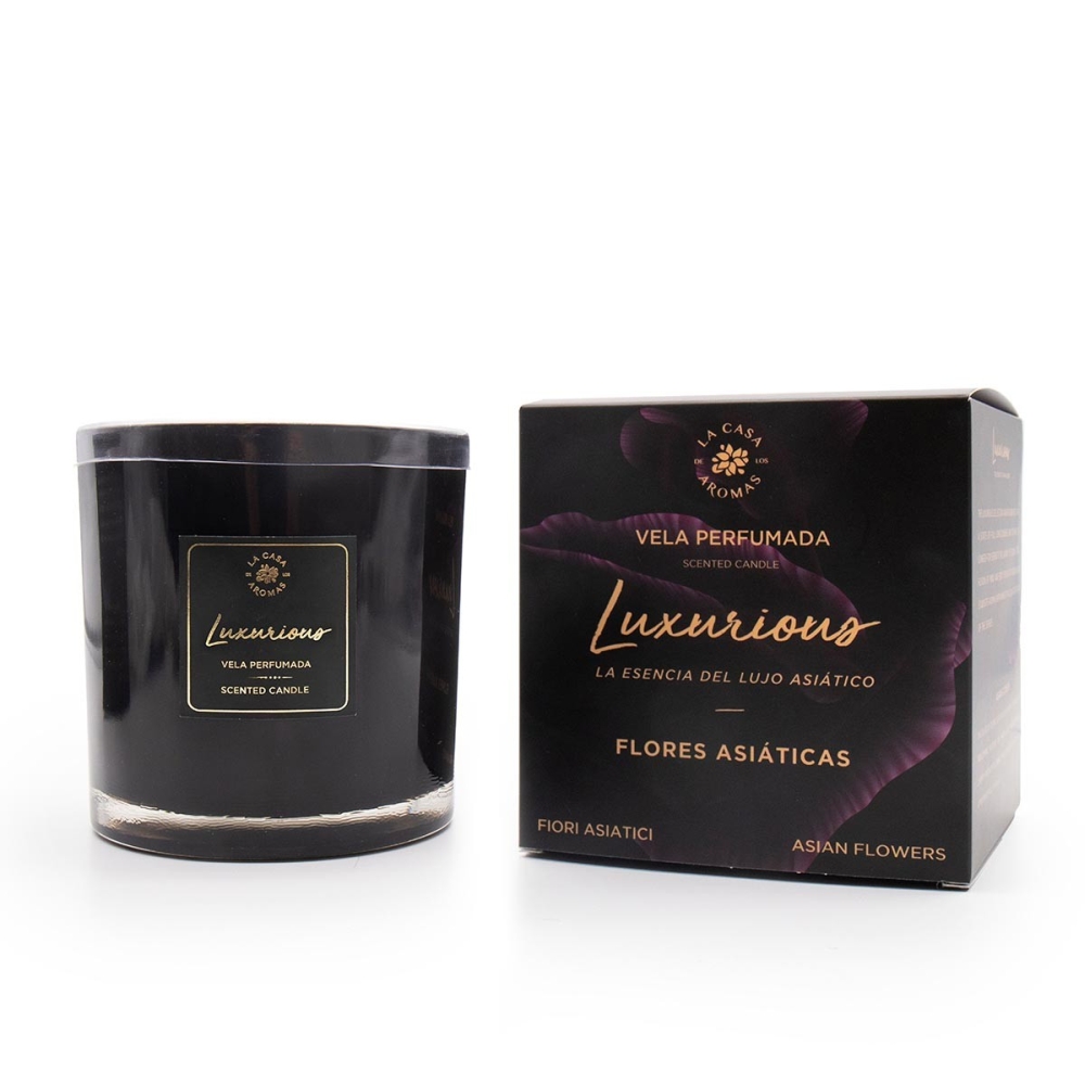 Bougie parfumée 'Luxurious' - Fleurs asiatiques 650 g