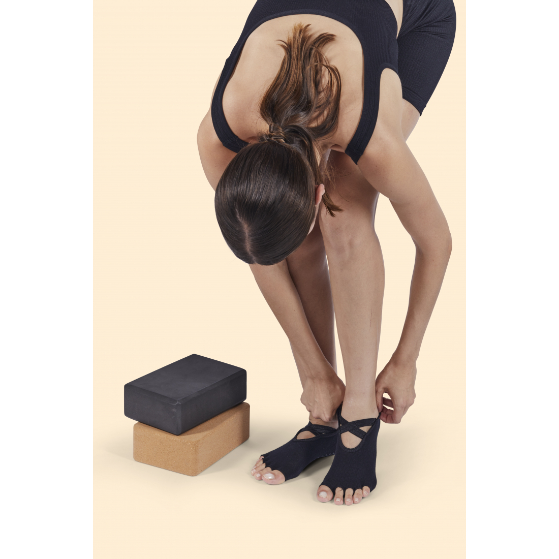 Chaussettes de Yoga 'Lace' pour Femmes