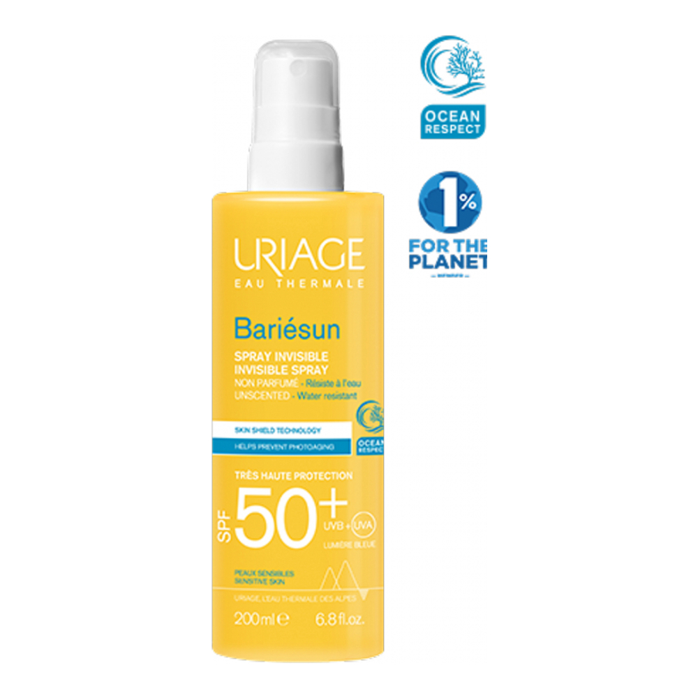 'Bariésun Invisible Unscented SPF50+' Sunscreen Spray - 200 ml