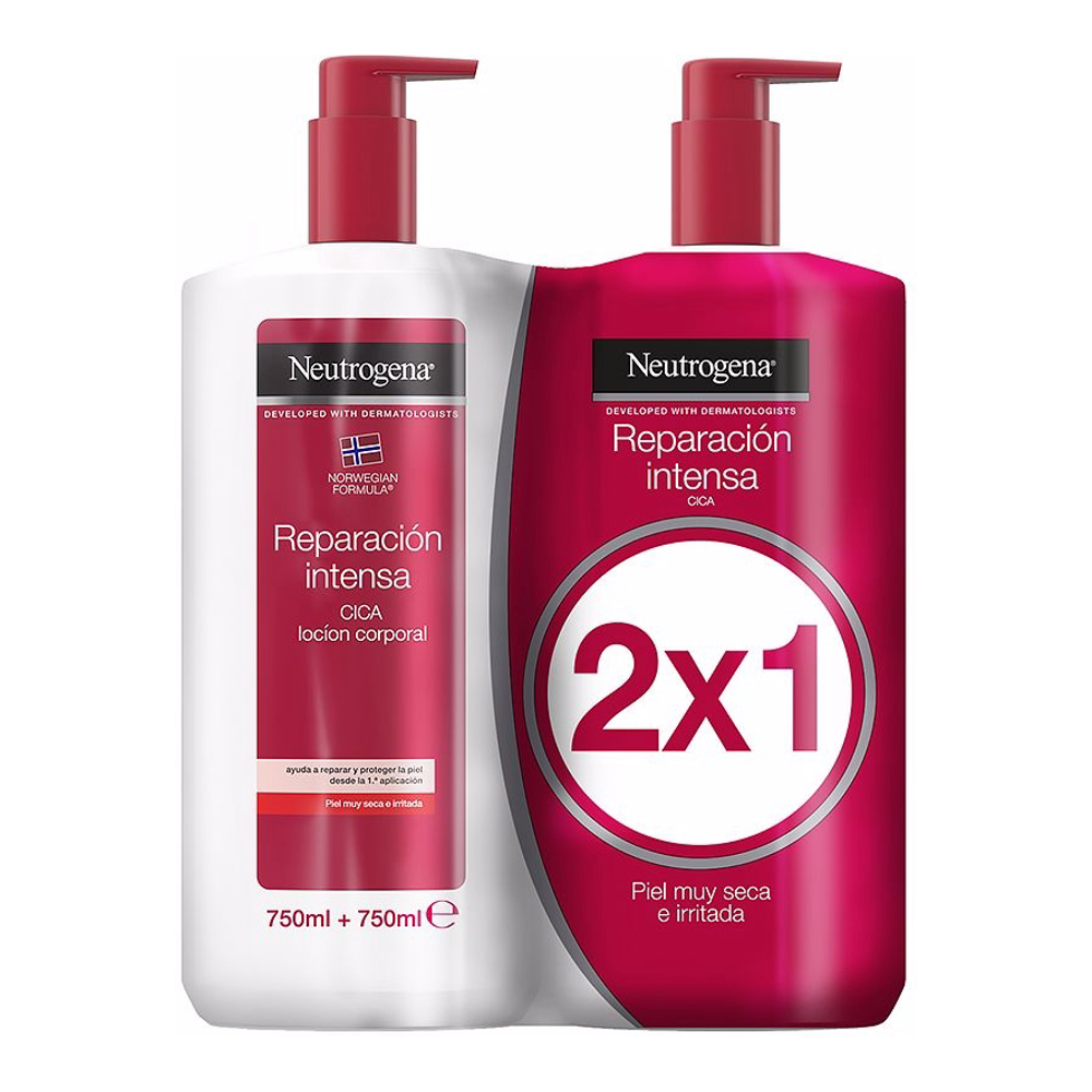 'Intense Repair' Body Lotion - 750 ml, 2 Pieces