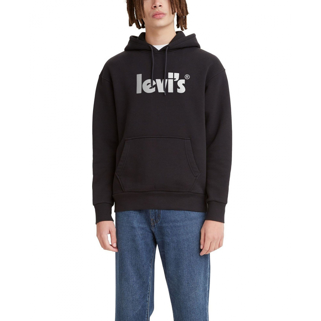 Men's 'Poster Graphic Logo Relaxed Fit' Hoodie
