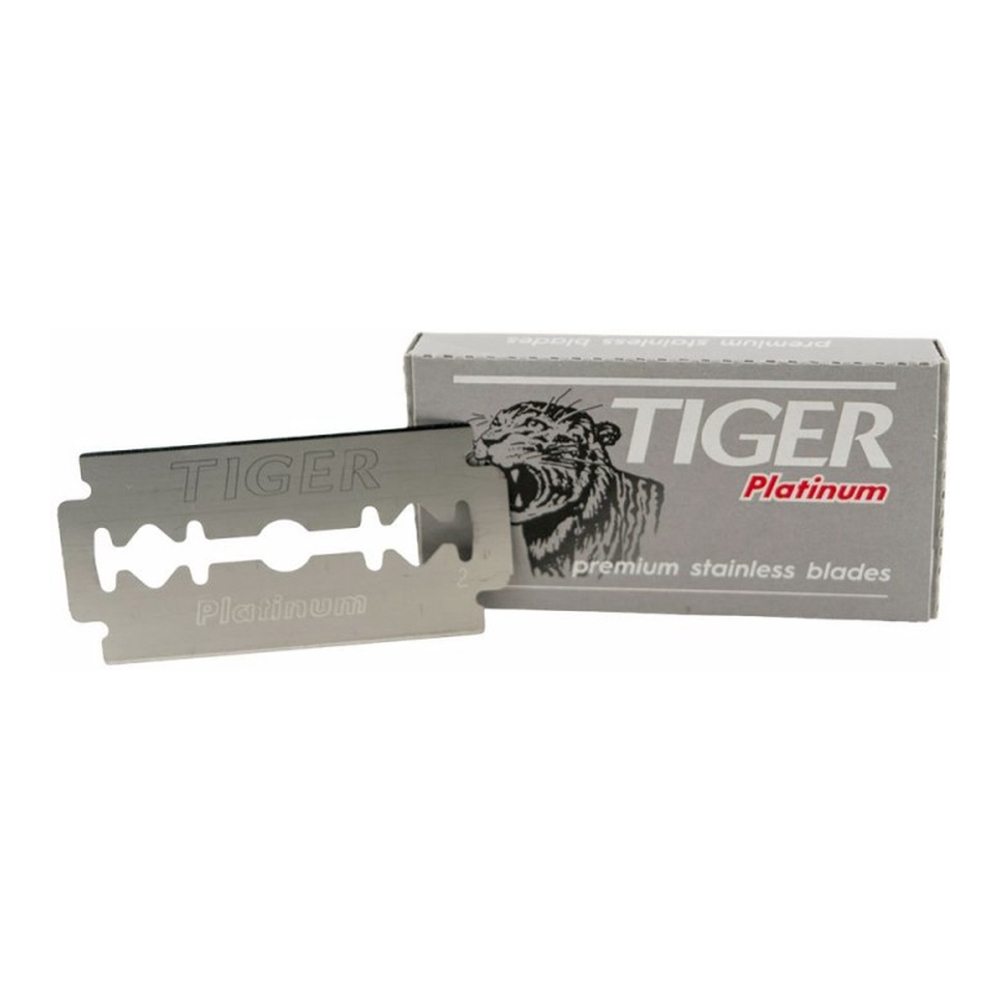 'Tiger Platinum' Razor Blades - 5 Pieces