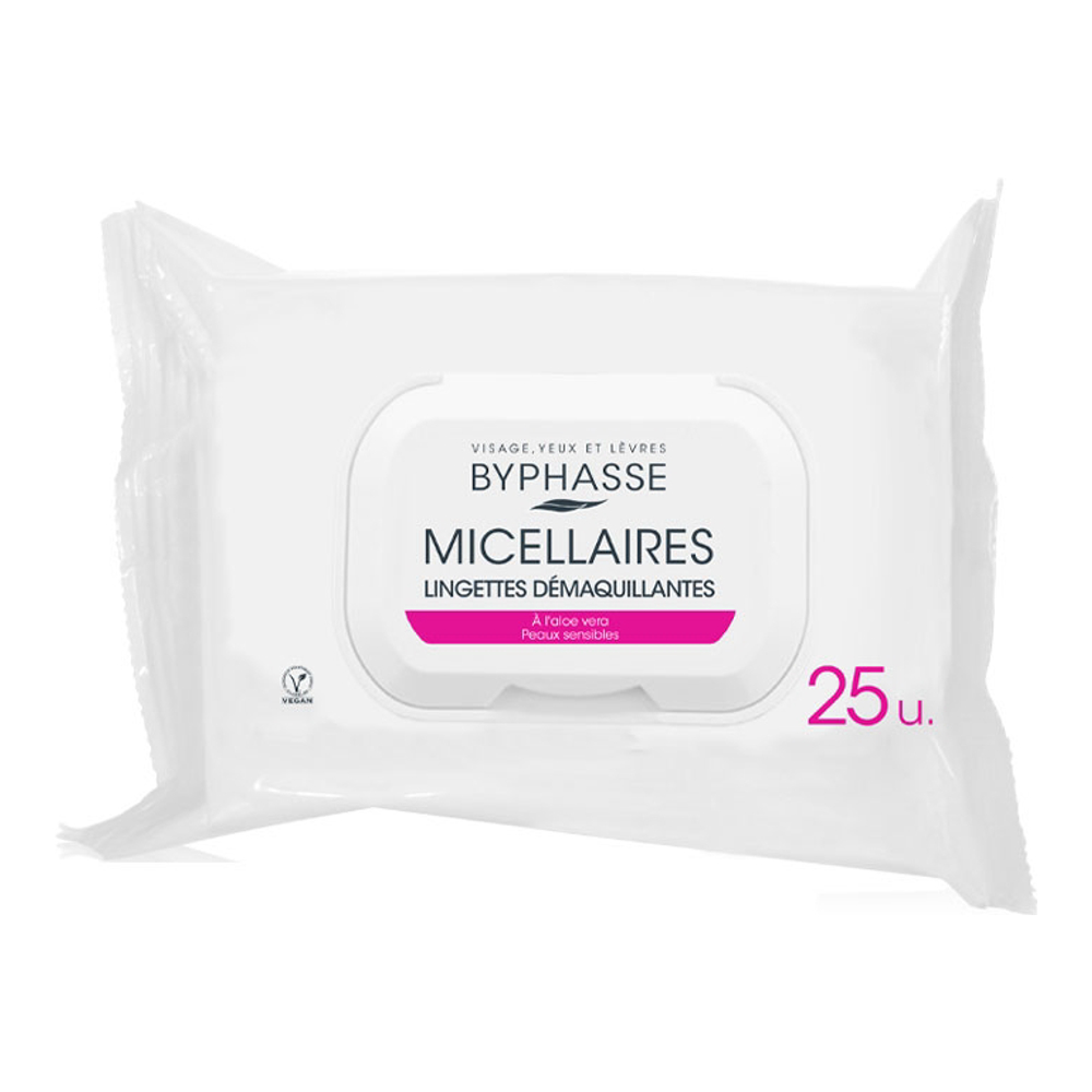 Lingettes pour le Visage 'Micellar Solution' - 25 Lingettes