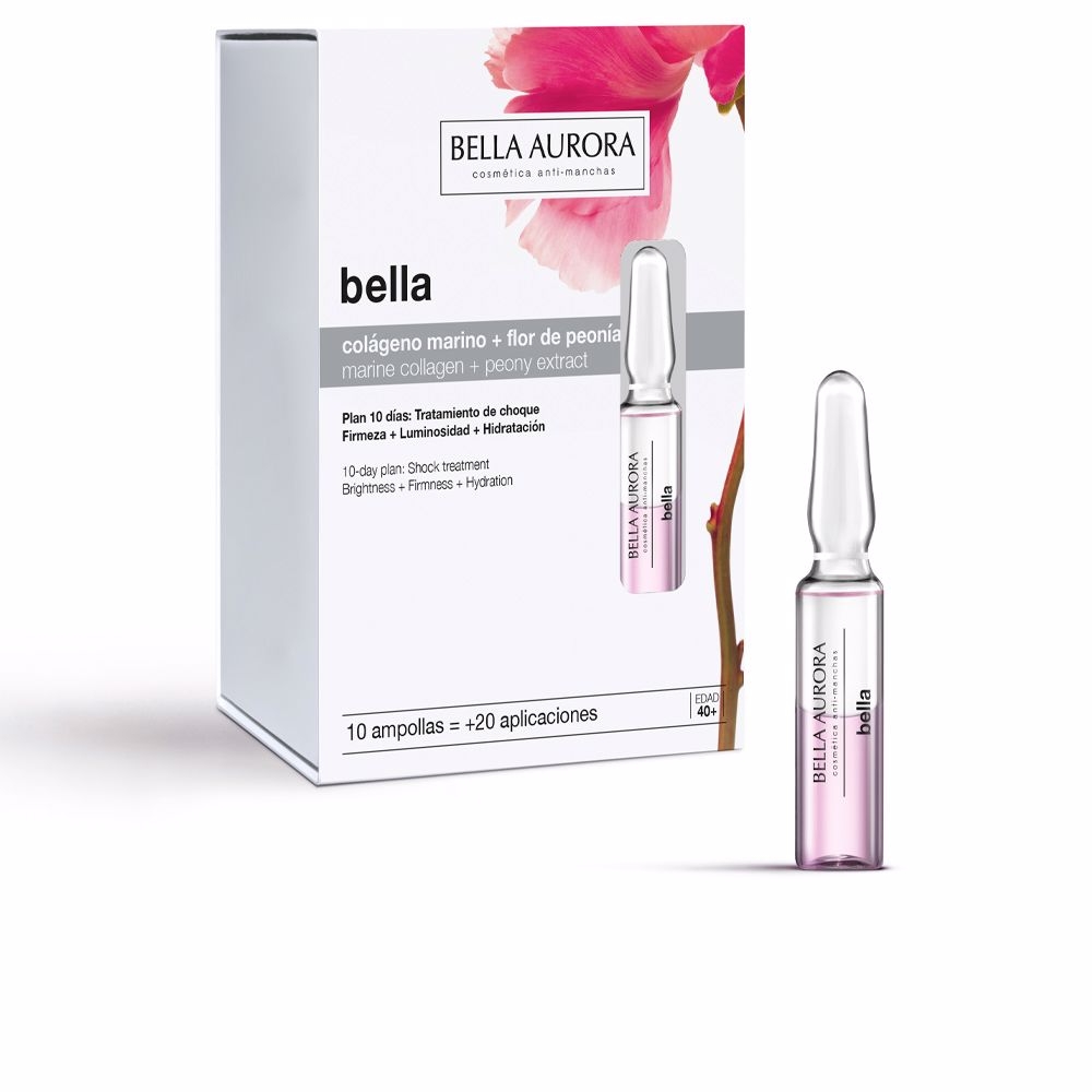 Ampoules 'Bella Marine Collagen + Peony' - 10 Unités, 2 ml