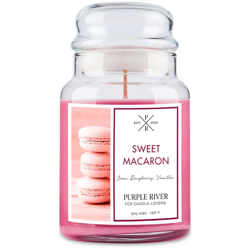 Bougie parfumée 'Sweet Macaron' - 623 g