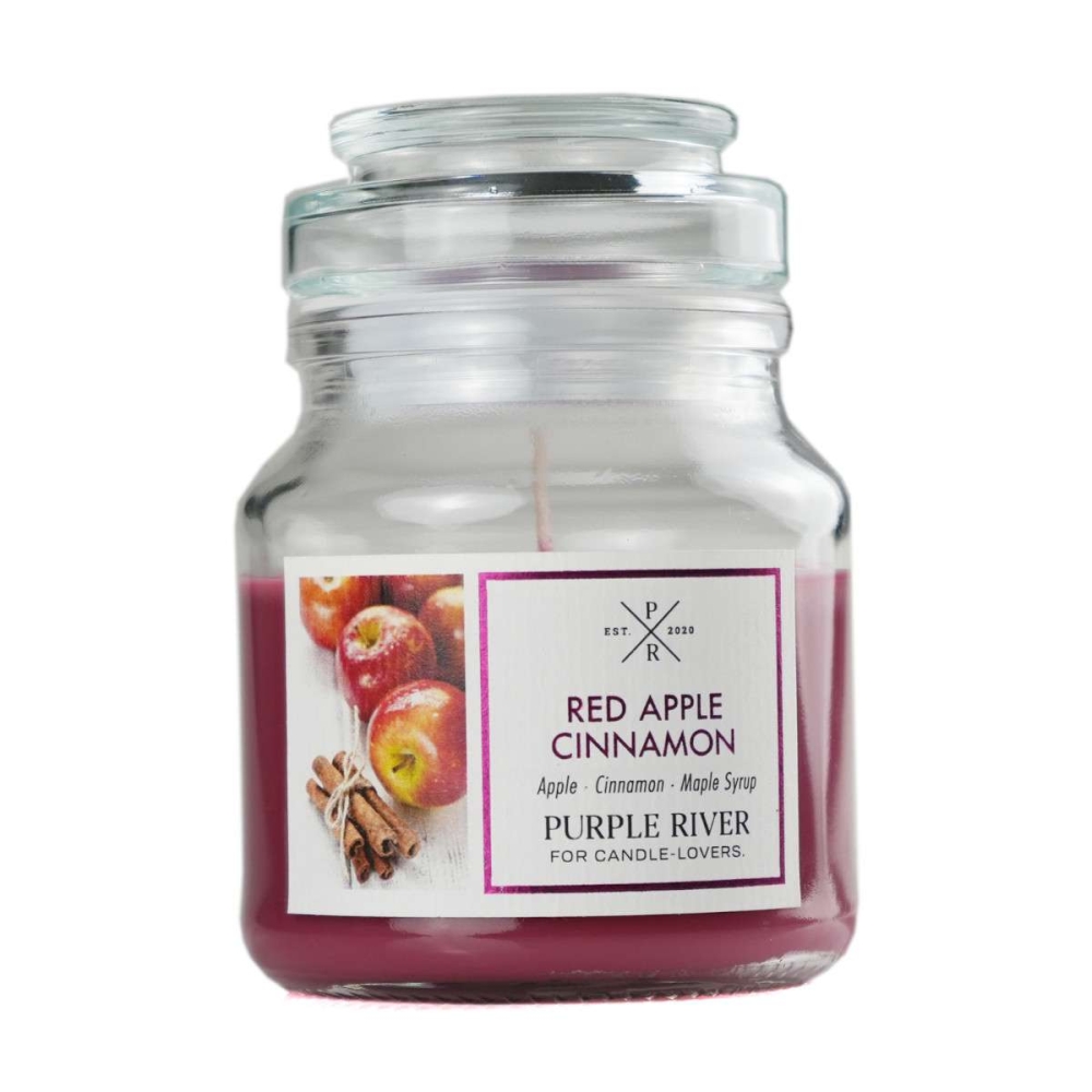 'Red Apple Cinnamon' Scented Candle - 113 g