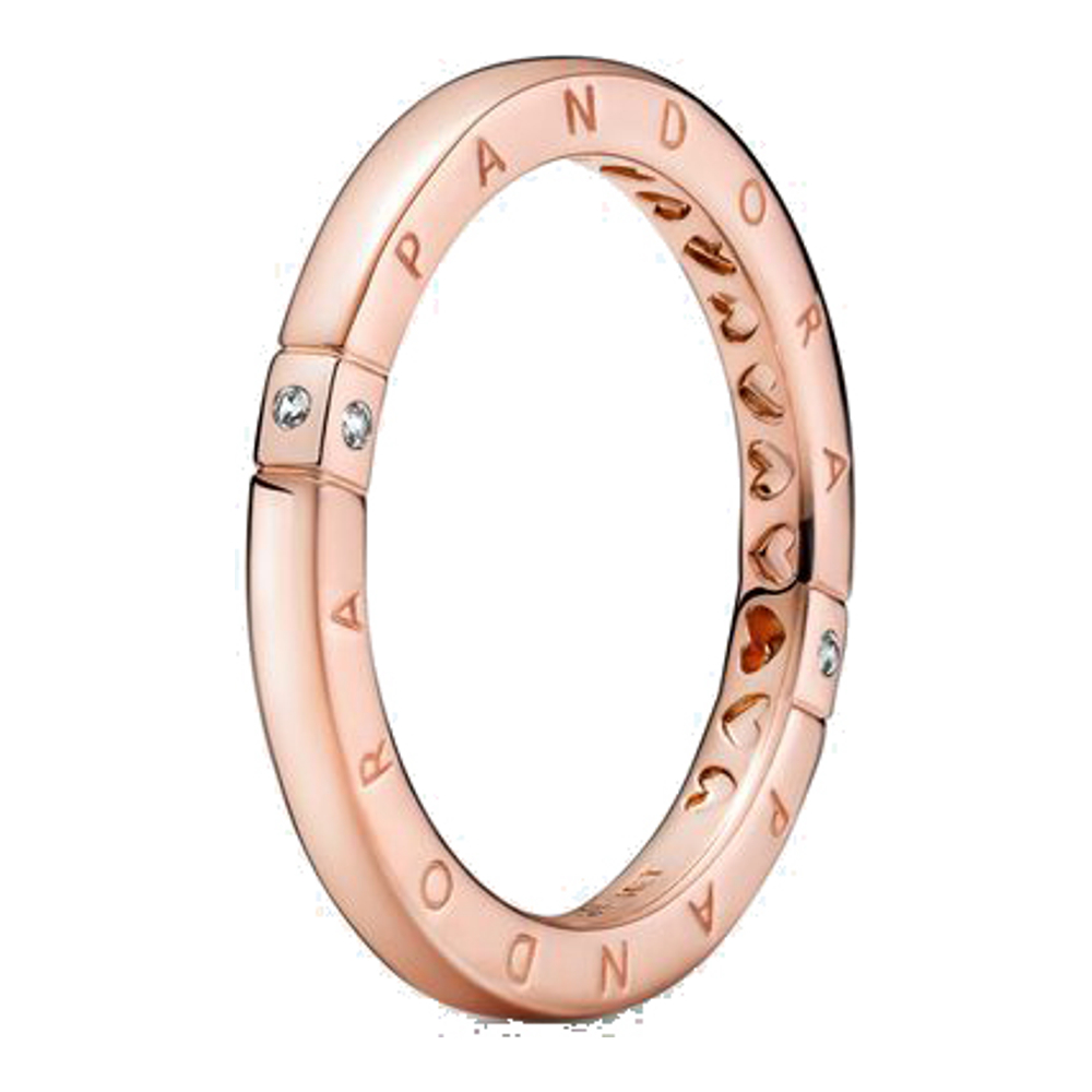 'Logo & Hearts' Ring für Damen
