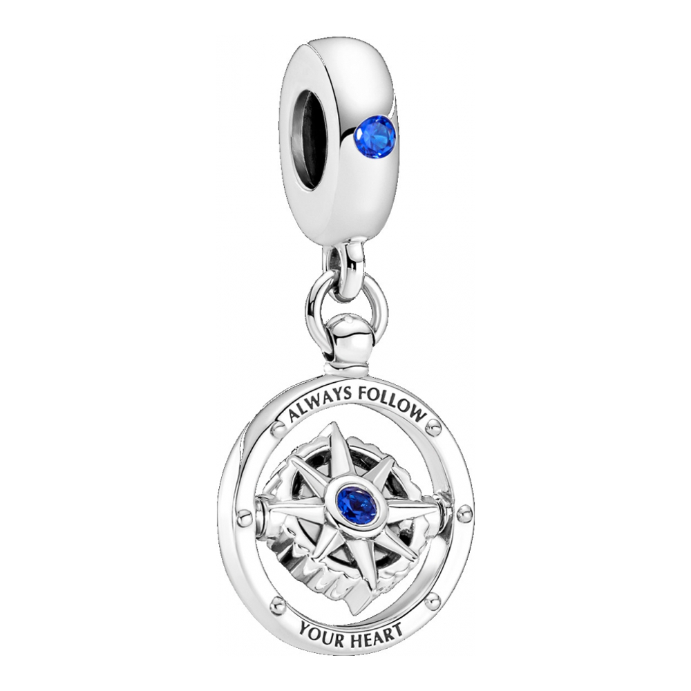 'Spinning Compass' Charm für Damen