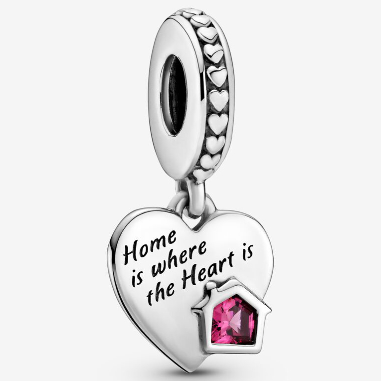 Women's 'House And Heart' Charm