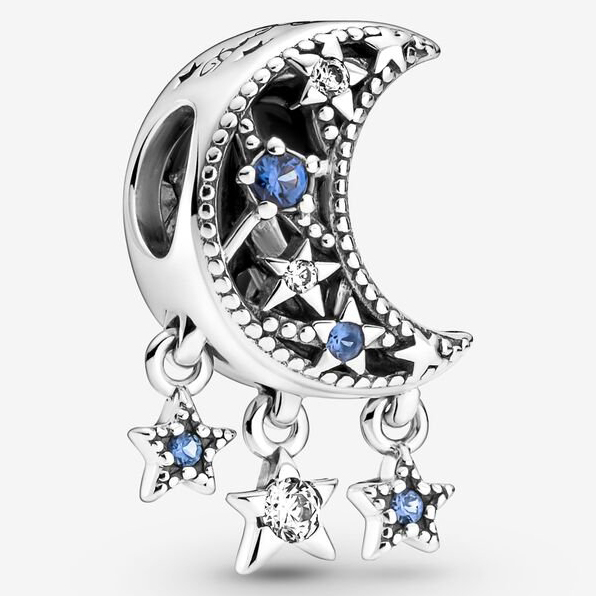 Charm 'Moon And Star' pour Femmes