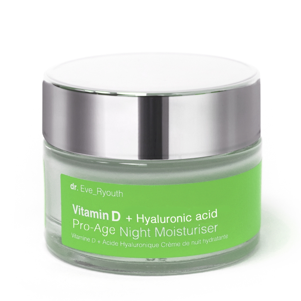 'Vitamin D & Hyaluronic Acid Pro-Age' Nacht-Feuchtigkeitspflege - 50 ml