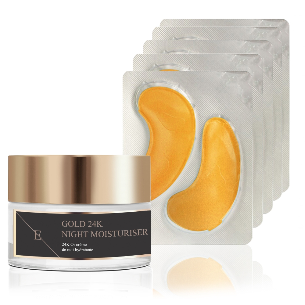 '24K Gold + Collagen Gold' Anti-Falten-Creme, Augenpolster