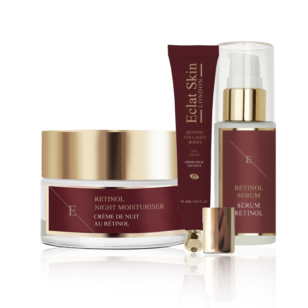 'Retinol Collagen Boost' SkinCare Set - 3 Pieces