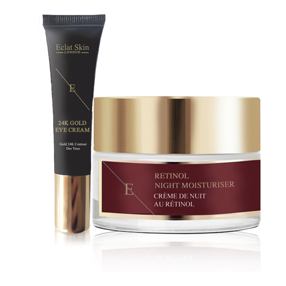 'Retinol + 24K Gold' Eye Cream, Night Cream