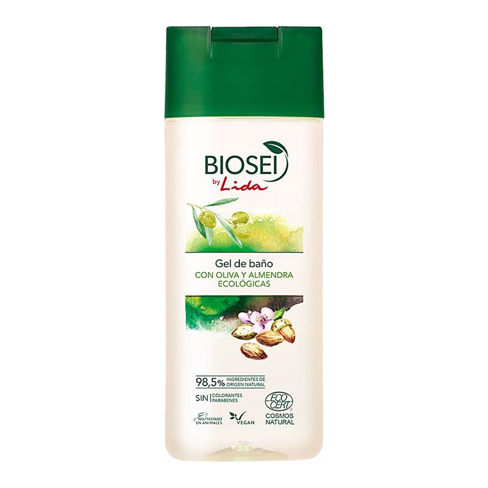 'Biosei Olive & Almond Ecocert' Shower Gel - 600 ml