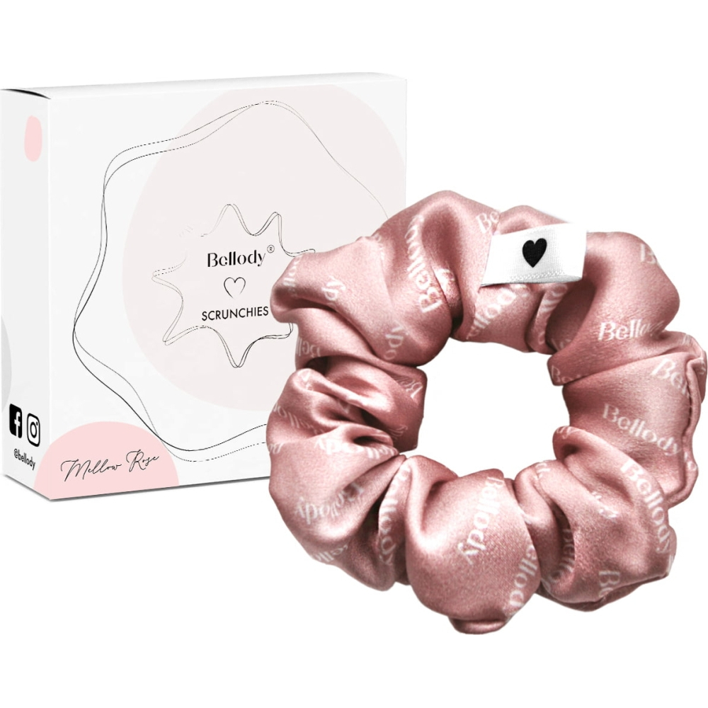 'Original Silk' Scrunchie - Mellow Rose