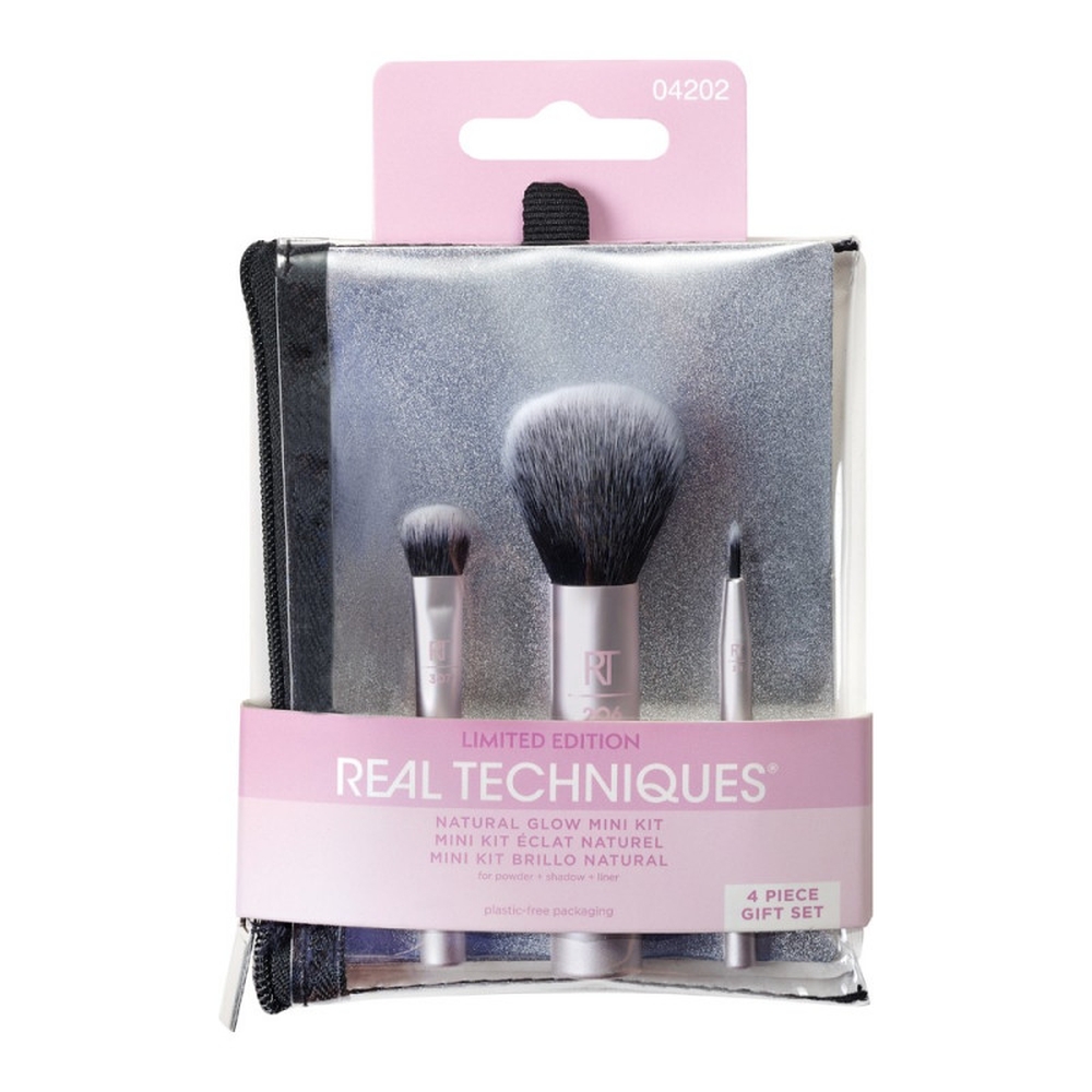 'Natural Glow' Make-up Brush Set - 4 Pieces