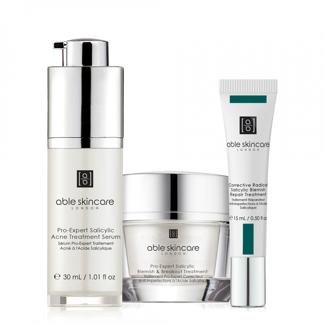 'Pro Salicylic Heroes' SkinCare Set - 3 Pieces