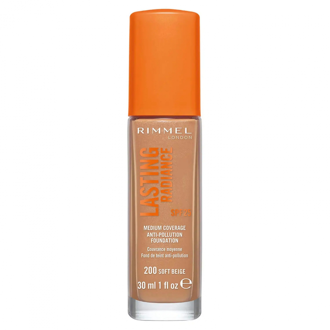 'Lasting Radiance SPF25' Foundation - 200 Soft Beige 30 ml