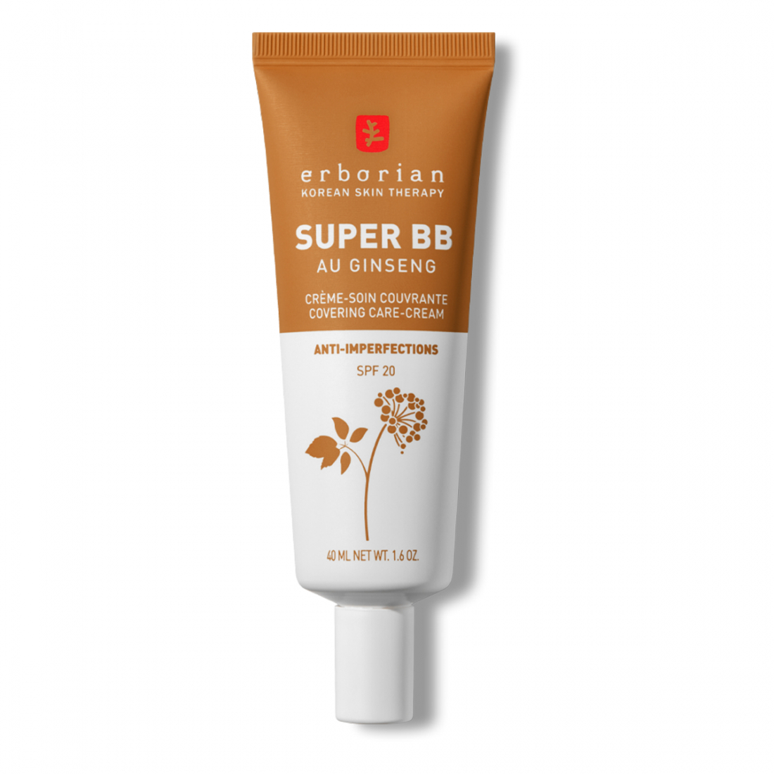 'Super BB au Ginseg Soin Couvrante Anti-Imperfections' BB Cream - Caramel 40 ml