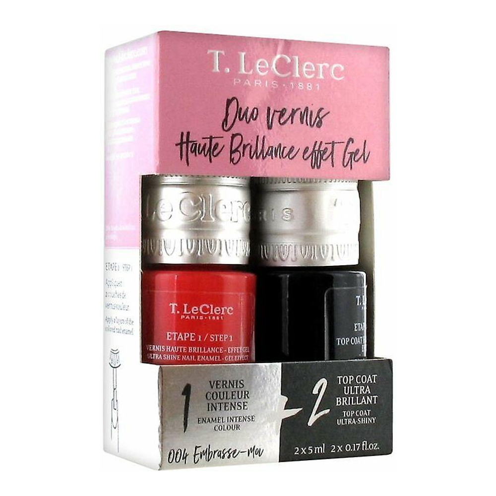 Set de vernis à ongles 'High Gloss' - 004 Embrasse Moi 2 Pièces